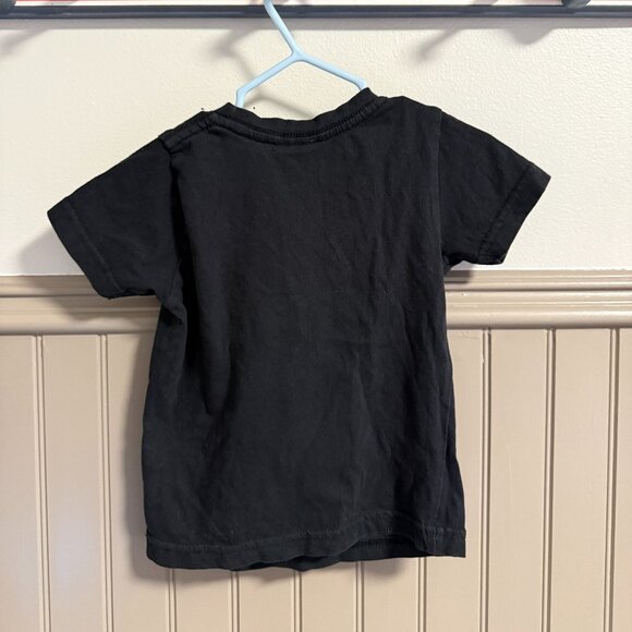 Z/C Short-Sleeve Tee | 18M | Black Popcorn Graphic Tee - Picture 2 of 2